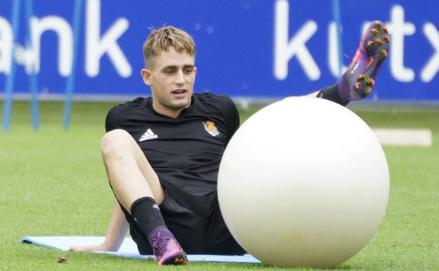 Januzaj, en Zubieta.