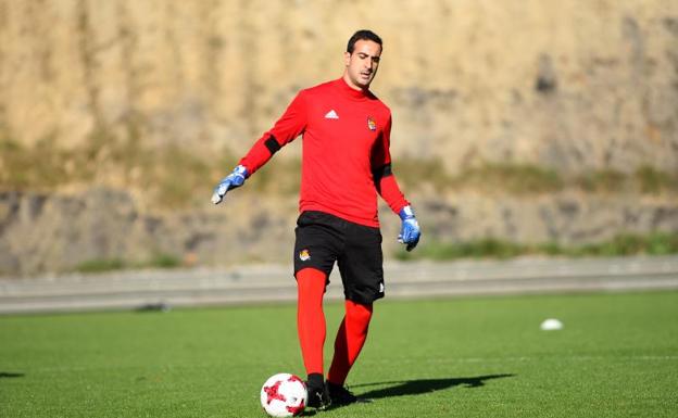 Toño Ramírez será el portero titular en el partido de Copa ante el Lleida. /Arizmendi