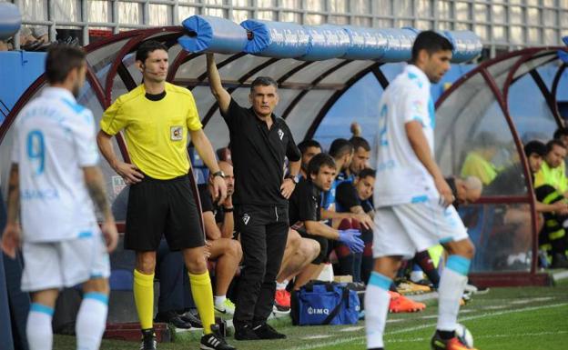 Mendilibar: «No hemos tenido tranquilidad para mover el balón»