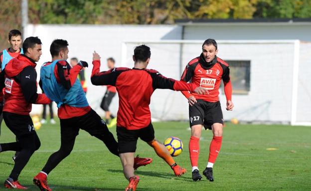 Entrenamiento del Eibar en Atxabalpe/Morquecho