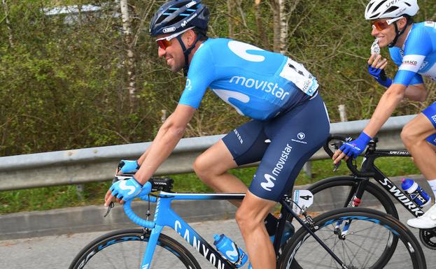Mikel Landa durante la etapa de este miércoles. /Karlis