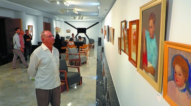 Exposición. La muestra de Antonio Valverde, instalada en el Centro Cultural Amaia, puede visitarse hasta el 10 de septiembre. 