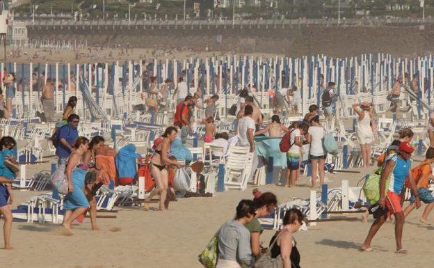 La galerna se ha levantado a media tarde de este lunes