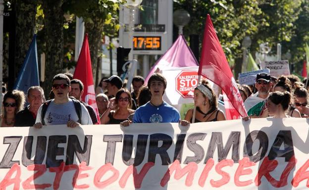 Imagen de la manifestación.