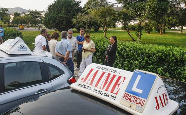 Huelga de examinadores de tráfico.