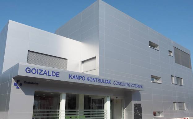 Edificio de consultas externas del Hospital de Zumarraga