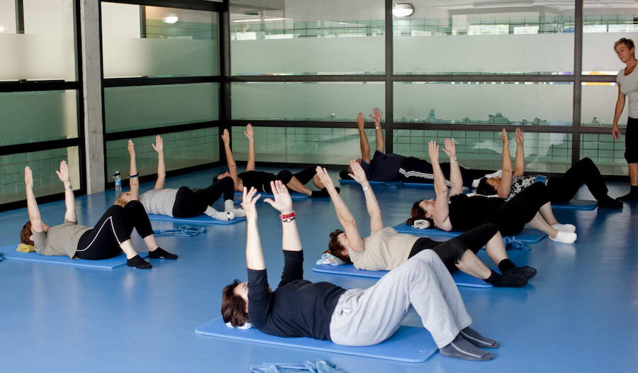Pilates eta ziklo-indoor dira hazkunde handiena duten jarduerak