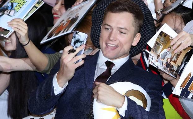 Taron Egerton, protagonista de 'Kingsman: El círculo de oro'./EFE