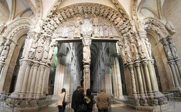 Pórtico de la Gloria de la Catedral de Santiago./Efe