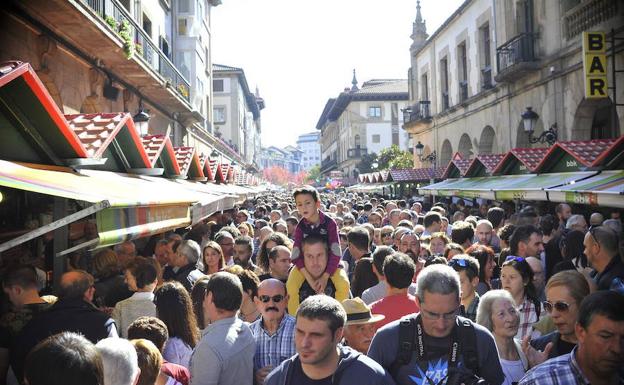 La feria de Gernika se protege de la amenaza yihadista