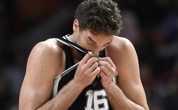 Pau Gasol, durante un partido. /Efe