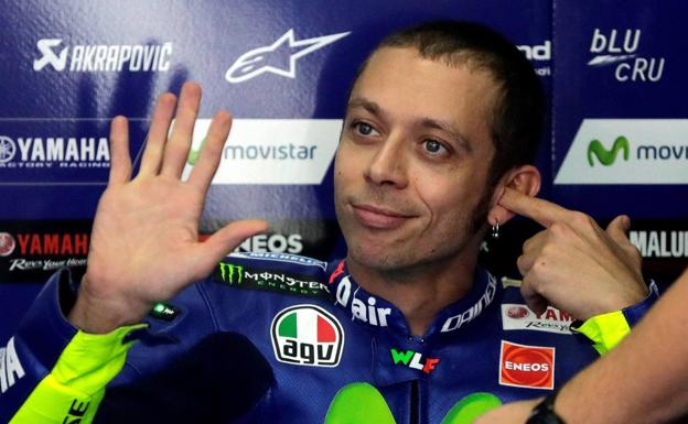 Valentino Rossi, piloto de Yamaha. /Efe