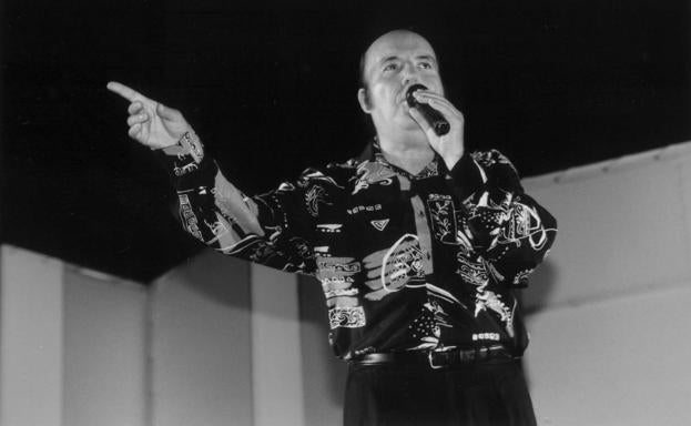 Chiquito de la Calzada, en el parque de atracciones de Málaga en 1996./