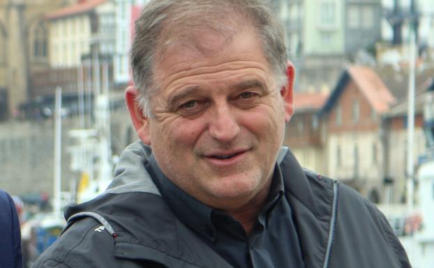 Eugenio Elduayen, presidente de la Cofradía de pescadores de Gipuzkoa/