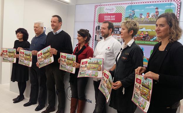 Presentación de la campaña de D'elikatuz y la Diputación de Gipuzkoa./