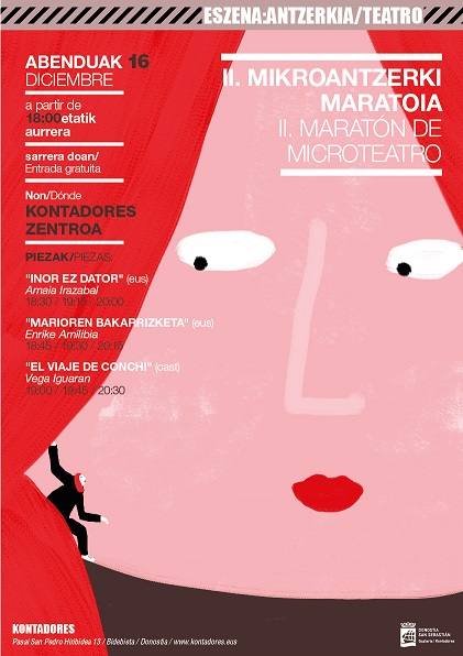 Maratoiaren bigarren edizioko kartela/