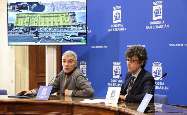 'Donostia oinez'-en aurkezpena, Udaletxean/