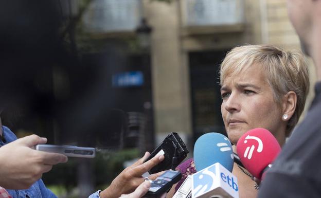 Rebeka Ubera EH Bilduko legebiltzarkidea/Sara Santos