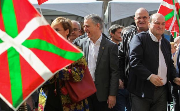 Celebración del PNV del Aberri Eguna. /efe