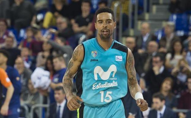 Sylvan Landesberg, durante su partido ante el Barça. /ABC