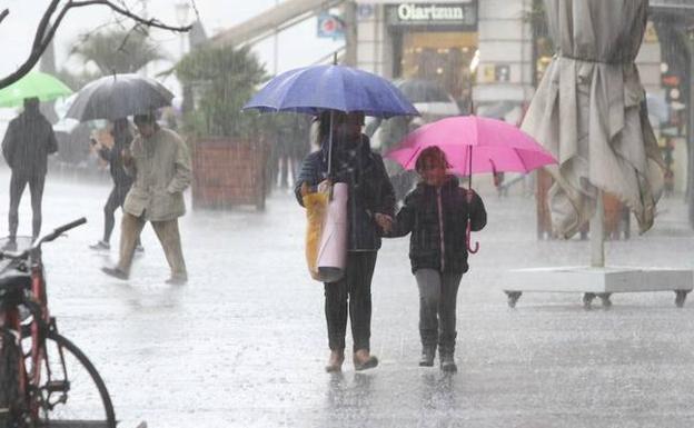 La lluvia en Euskadi en marzo fue un 25% superior a lo normal
