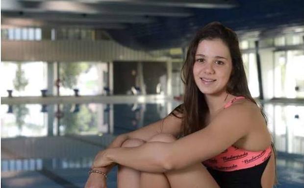 Catalina Corró, nadadora balear del Bidasoa XXI, es quien tiene más opciones de subir al podio. /DV