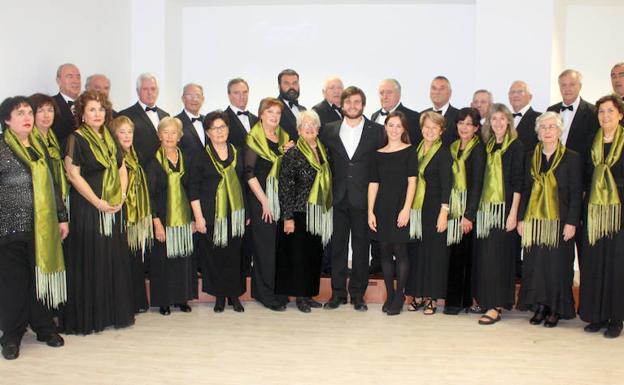 Concert of the Itxaso Choir in the Plenary Hall of the Donostia City Hall