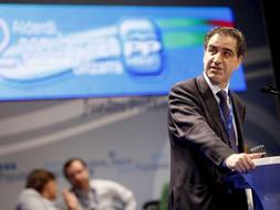 Leopoldo Barreda, portavoz del partido en el Parlamento Vasco, también ha señalado al PSE como "el socio más barato y más leal" del Gobierno Vasco. /EFE/