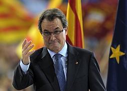 Artur Mas, candidato de CiU. / Foto: Lluis Gene (Afp) | Vídeo: Europa Press/
