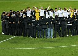 El Corinthians celebra su victoria. / Kim Kyung-Hoon (Reuters)/