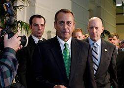 John Boehner, presidente de la Cámara de Representantes. / Molly Riley (Afp)/