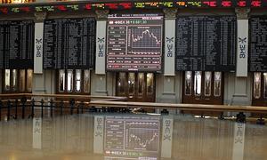 Interior de la Bolsa de Madrid. / Sergio Barrenechea (Efe)/