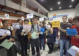 Los alumnos de Musikene, en huelga
