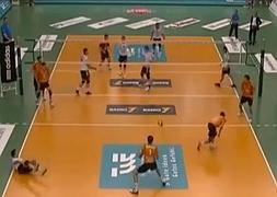 Pelotazo a tres jugadores a la vez