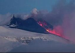 Espectacular erupción del Etna