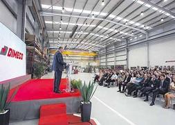 Dimeco inaugura en Oiartzun su nueva planta, en la que ha invertido 3,5 millones