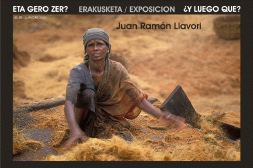Cartel de la exposición de Llavori titulada '¿Y luego qué?'./