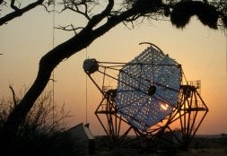 Telescopio de rayos gamma, uno de los siete proyectos europeos./