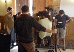 Grabación de un capítulo de 'Brinkola'