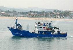 El pesquero Itsas Eder captura un atun rojo de casi 300 kilos
