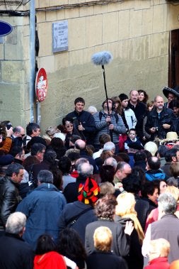 Paretan, goiko aldean, oroitarria ageri da. /LUSA/
