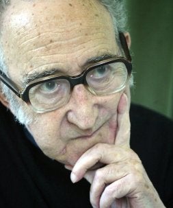 Peña Ganchegui, en un gesto característico. /MAITE BARTOLOMÉ/