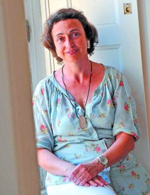 Teresa Godall, en el Palacio Miramar. ::
JOSE MARI LÓPEZ/