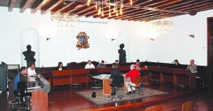 Sesión plenaria donde se trató la moción presentada por la Plataforma. ::
MARÍN/