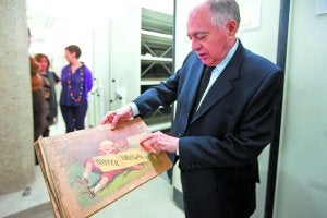 Gasca con una reedición de Buster Brown de 1922./