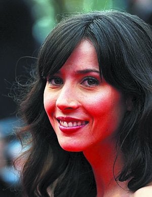 Bárbara Goenaga. ::
AFP/