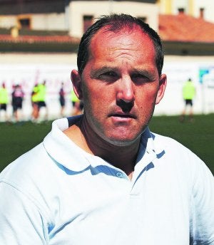 Fran Garagarza se muestra satisfecho con la configuración de la actual plantilla. ::
ASKASIBAR/