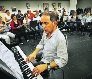 El director, Enrique Azurza./