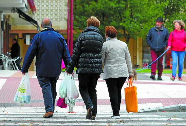 Bolsas. Se busca abandonar el uso de las bolsas de plástico y utilizar las de toda la vida. / AMAXKAR 