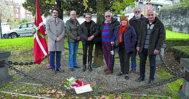 HOMENAJE EN EL ANIVERSARIO DE LA MUERTE DE KEPA ORDOKI